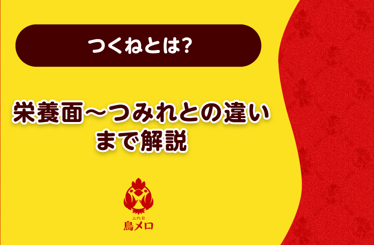 つくねとは？語源や作り方・含まれる栄養などを紹介！つみれとの違いも解説