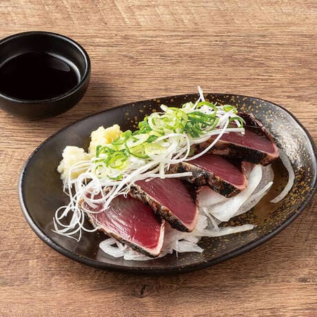 炭焼きかつおたたき