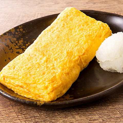 お店で手作り出汁巻玉子焼