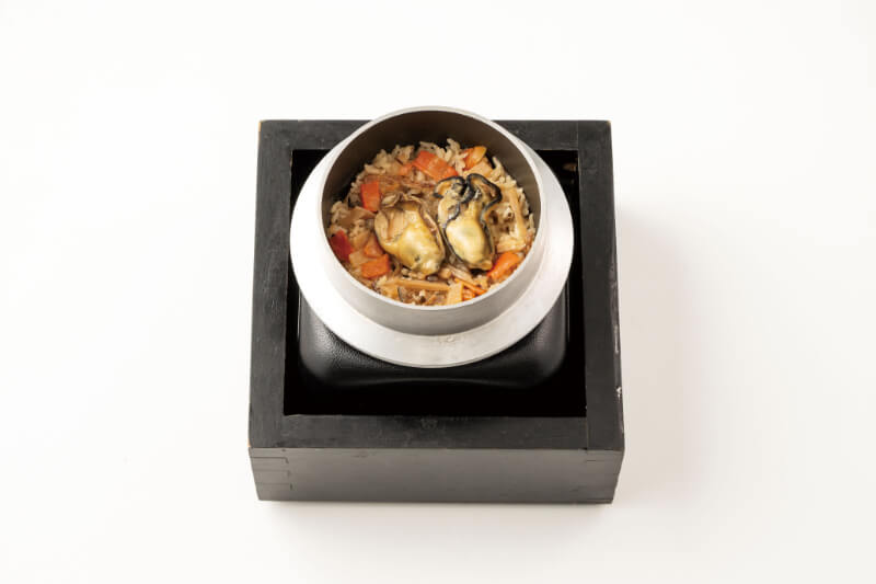 広島県産牡蠣の釜めし