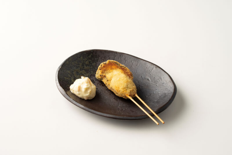 広島県産牡蠣の串揚げ