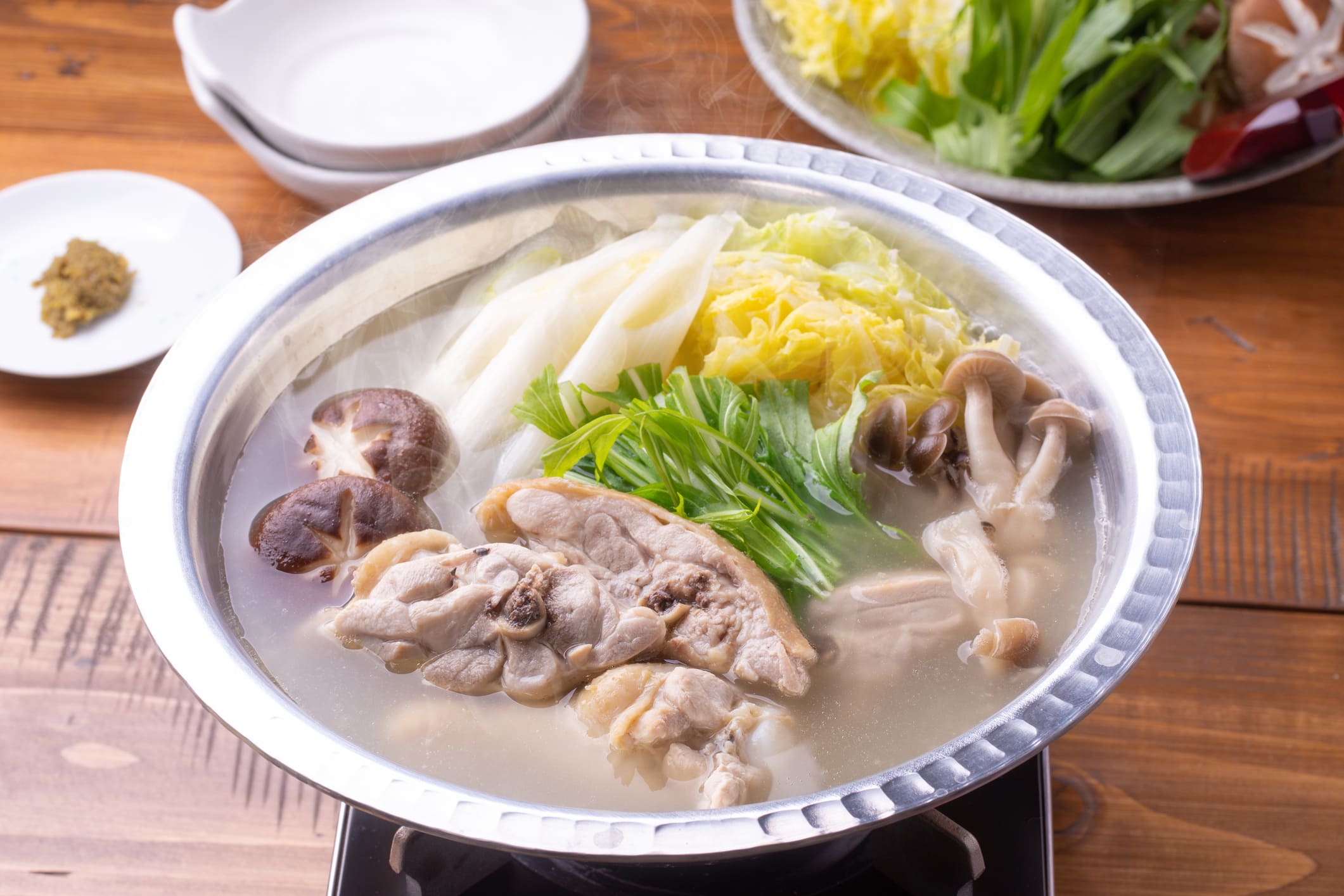 水炊き透明黄金スープ