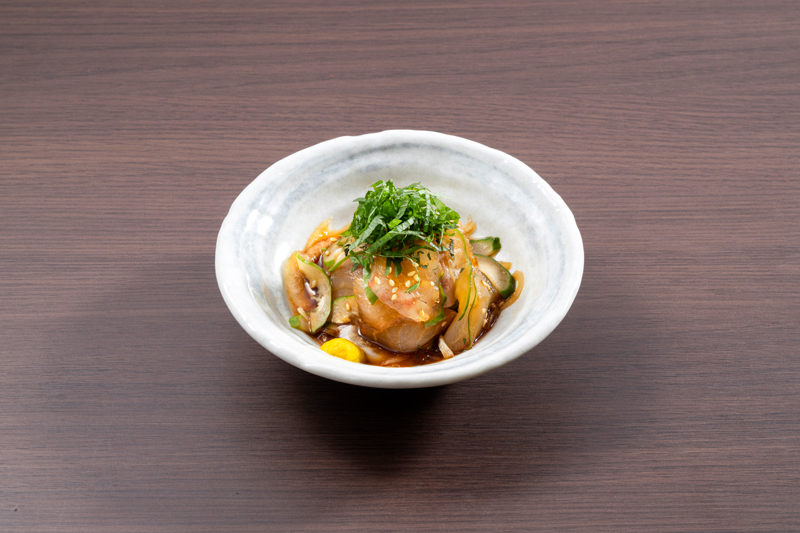 真鯛の胡麻和え