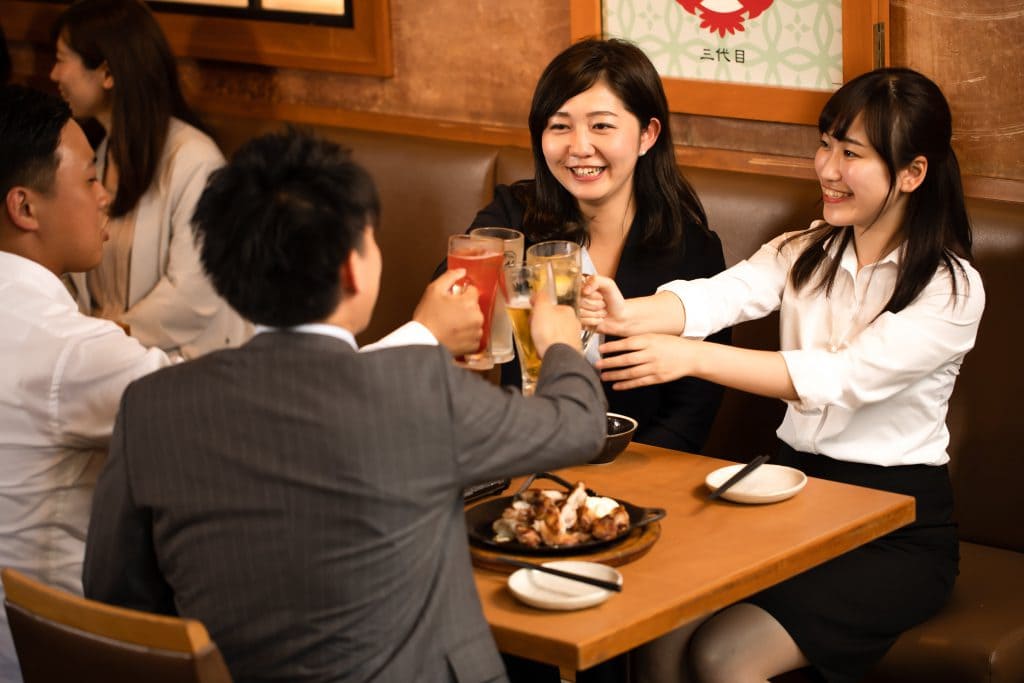 江古田周辺で大学の友達と宴会するなら駅からすぐの焼き鳥居酒屋での画像